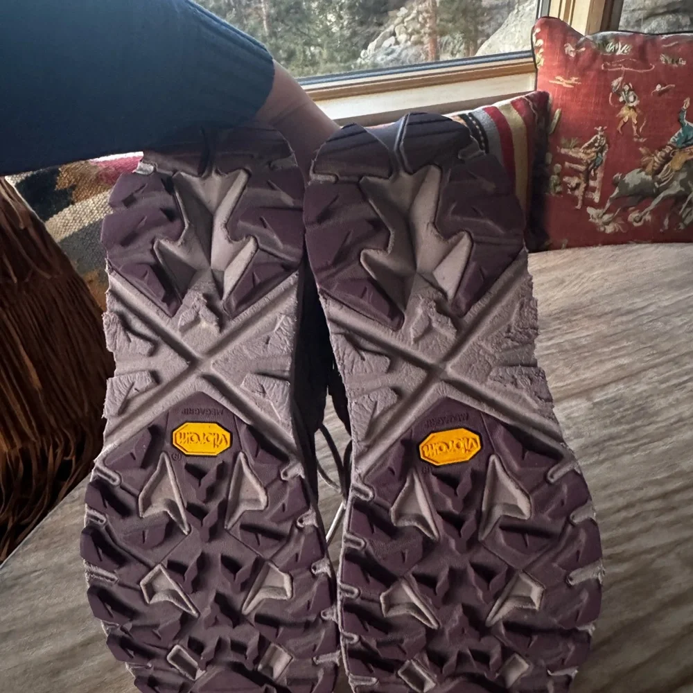Hoka Anacapa Plum and Lavender Hiking Boots - Picture 6 of 7